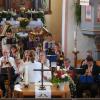 Der Unterringinger Posaunenchor feierte 50. Geburtstag. Bei einem zweistündigen Konzert präsentierte die Gruppe ihre ganze Vielfalt in der kleinen Kirche.  	