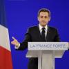 Sarkozy liegt in einer aktuellen Wahl-Umfrage erstmals vor seinem sozialistischen Herausforderer Francois Hollande.  