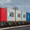 Container auf einem Güterzug: Die Deutsche Bahn ist nicht konkurrenzlos.