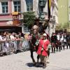 Perfektes Sommerwetter beim großen Frundsberg-Festumzug.