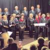Die Cäcilienserenade der Chorgemeinschaft aus Wittislingen begeisterte das Publikum.  