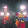 Die Taucher der Wasserwacht-Ortsgruppe Mering konnten bei einer Nachtübung den Umgang mit Gerät und Boot bei Dunkelheit testen. 