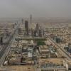 Auch in der saudi-arabischen Hauptstadt Riad sind die Straßen menschenleer.