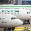 Germania ist pleite. Die Flieger bleiben am Boden.  	