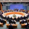 Am Runden Tisch im Berliner Kanzleramt wurde um eine friedliche Zukunft für das Bürgerkriegsland Libyen gerungen.