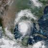 Hurrikan "Laura" näherte sich der US-Küste am Golf von Mexiko.
