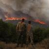 Das Risiko von Waldbränden, wie hier in Griechenland im vergangenen Jahr, steigt.