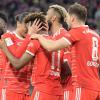 Münchner Freude: Mit einem 4:2 gegen Borussia Dortmund holte sich der FC Bayern die Tabellenführung zurück.