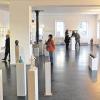 Besuch in Dießen: Die Ankaufkommisson der Bayerischen Staatsgemäldesammlung sah sich in der Ausstellung „Das kleine Format“ um. 