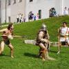 Sehenswert bei den Römertagen in Günzburg waren die Kämpfe der Gladiatoren aus Trier, die Wert auf historisch korrekte Ausrüstung legen. 