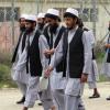 Inhaftierte Taliban warten im Parwam-Gefängnis auf ihre Freilassung.  
