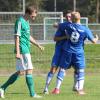 Zusehen, wenn die anderen feiern, mussten in dieser Saison bisher die Kicker des FC Horgau. Aufgrund großen Verletzungspechs mussten sogar angeschlagene Spieler wie Lorenz Egle (links) auflaufen. 	