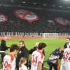 Choreographie der FCA-Ultras im Spiel gegen RB Leipzig. 