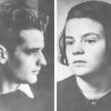 Hans und Sophie Scholl, Gründer bzw. Mitglieder der Widerstandsgruppe «Weiße Rose» an der Münchner Universität, wurden nach einer Flugblattaktion gegen die Herrschaft des NS-Regimes am 22.02.1943 in München-Stadelheim hingerichtet. 