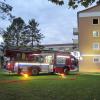 Am Freitagabend rückte die Feuerwehr zu einem Brand in der Augsburger Fritz-Kölle-Straße aus.