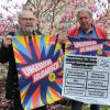 "Ungebrochen solidarisch": Der DGB-Kreisvorsitzende Werner Gloning (rechts) und der Krumbacher DGB-Ortsvorsitzende Peter Tschochohei stellten die DGB-Aktionen zum 1. Mai vor.