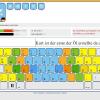 Wer beim Tippen das Zehnfingersystem beherrschen möchte, kann es mit diesem Online-Schreibtrainer erlernen. Screenshot: schreibtrainer.com/dpa-infocom