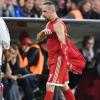 Wütend warf Franck Ribéry nach seiner Auswechslung sein Trikot weg. Der Ausraster passte ins Bild, das der FC Bayern gegen Anderlecht abgab.