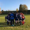 Jubel im Kreis: Die Spielerinnen des FC Loppenhausen feiern den 3:0-Sieg in Wattenweiler.  	