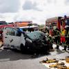 Auf der A96 hat sich am Dienstagvormittag ein schwerer Unfall ereignet.