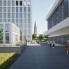 So soll der Neubau der Großkanzlei Schneider Geiwitz & Partner SGP im Gleisdreieck am Ulmer Donauufer aussehen.