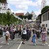 Etwa 50.000 Besucherinnen und Besucher kamen zum Leipheimer Kinderfest 2022.