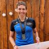 Nadine Reißner war beim Allgäu-Triathlon erfolgreich.  	