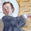 Der Meister im Bild: In einem Fresko der Illertisser Schlosskapelle hat sich Kuen selbst porträtiert. 	