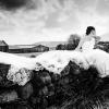 Kerstin Maier Barcroft und ihr Mann Michael ließen Hochzeitsfotos in Schottland, der Heimat des Bräutigams, machen.