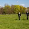 Im Englischen Garten in München ist es zu einem Konflikt zwischen jungen Menschen und der Polizei gekommen.