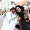 Mehrere Tausend Besucherinnen und Besucher säumten die Straßen, um mit dem Kötzer Narren Club Fasching zu feiern.