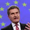 Günther Oettinger will die Euro-Bonds. dpa