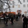 Der Weihnachtsmarkt im Burgauer Schlosshof muss dieses Jahr ausfallen. 	