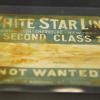 Unter diesen Artefakten war zum Beispiel dieses Ticket eines Passagiers der zweiten Klasse...