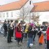 Der Musikverein Obermeitingen organisierte am Sonntag wieder den traditionellen Kinderfasching. Startschuss war am Bürgerhaus, wo nach einem Umzug kräftig gefeiert wurde. 
