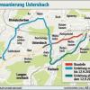 B300: Ab heute wird in Ustersbach gesperrt