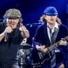 Die Zwei ziehen bei AC/DC die Show: Sänger Brian Johnson und Leadgitarrist Angus Young.
