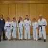 Sechs Karatekas des TSV Oettingen haben ihre Prüfungen abgelegt.