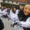 Beim großen Faschingsumzug in Kammlach war auch heuer wieder viel geboten.