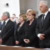 Auch Bundespräsident Joachim Gauck, seine Lebensgefährtin Daniela Schadt, Bundeskanzlerin Angela Merkel CD und Bundesratspräsident Stanislaw Tillich kamen zum Gottesdienst.