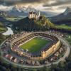 Sogar der beschauliche Kreisligaverein FC Füssen bekommt ein tolles Stadion mit dem Schloss Neuschwanstein direkt nebenan.