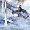 Leo Bolg ist einer der Kanuten, die sogar bei den eisigen Temperaturen dieser Tage im Eiskanal trainieren. Der 22-Jährige hat große Ziele.