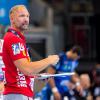 Im März wurde die Saison abgebrochen, nun hofft Trainer Hartmut Mayerhoffer darauf, dass er mit Frisch Auf Göppingen wieder in der Handball-Bundesliga spielen darf.  	