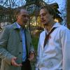 Kommissariatsleiter Schnabel (Martin Brambach, links) befragt Simon Fischer (Christian Bayer) in der "Tatort"-Folge "Das kalte Haus".