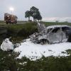 Zwischen Erisried und Mussenhausen hat sich am Freitagmorgen ein schwerer Unfall ereignet.