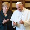 Im Mittelpunkt der Gespräche zwischen Papst Franziskus und Angela Merkel dürften Themen des G20-Gipfels stehen.