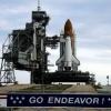 Die Raumfähre "Endeavour" auf dem Kennedy Space Center im US-Bundesstaat Florida.