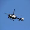 Die Polizei suchte nach einem Einbruch in Pürgen mit einem Hubschrauber nach den Tätern.