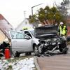 Verletzt wurde eine Person bei einem Verkehrsunfall in Rettenbach.