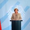 Bundeskanzlerin Angela Merkel will sich mit SPD und Grünen über die Wulff-Nachfolge beraten. Wer wird Nachfolger von Christian Wulff? Foto: Sebastian Kahnert dpa